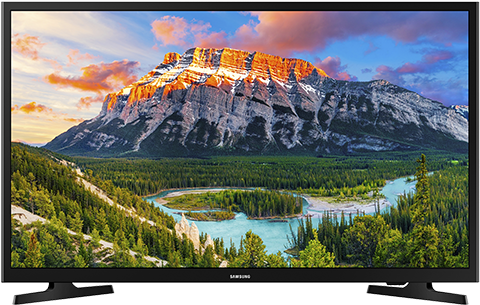 Image For Samsung Led Television 43" - Hoodoos Above The Bow River (519x804), Png Download
