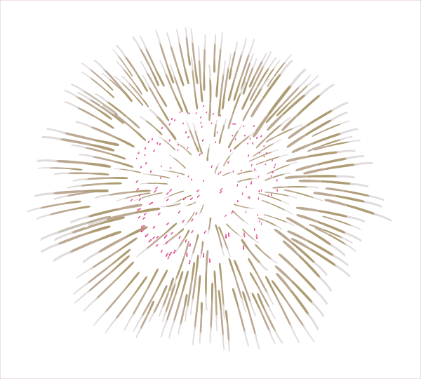 Svg Freeuse Stock Fireworks By Ocal No Background Clip - White Firework Transparent Background (600x540), Png Download