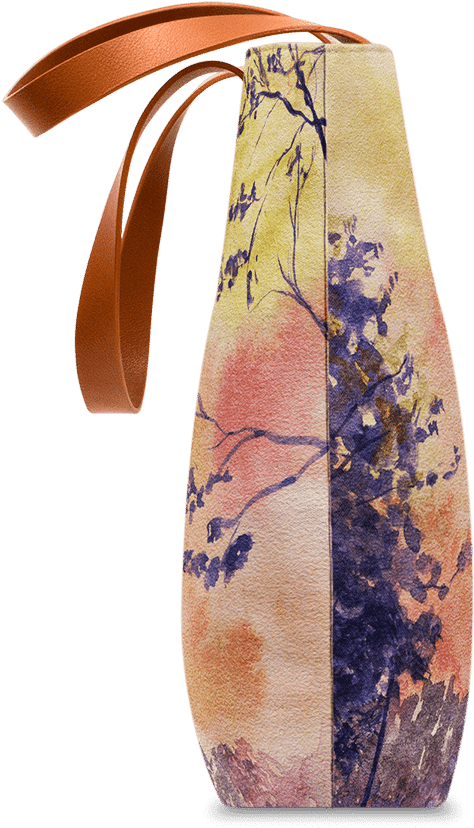 Dailyobjects Paris Watercolor Classic Tote Bag Buy - Paisley (900x900), Png Download