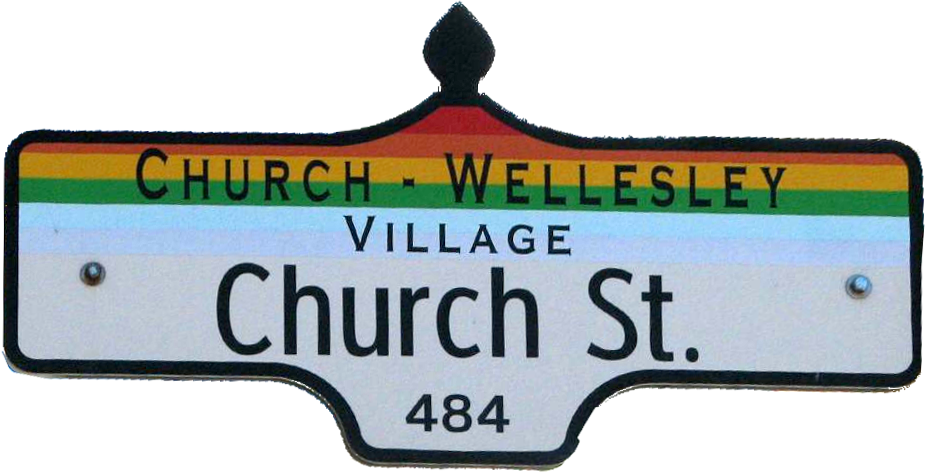 Church Street, Toronto, Canada Sign - Toronto (925x474), Png Download