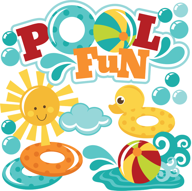 Pool Fun Svg Files For Scrapbooking Pool Svg Files - Pool Svg (648x643), Png Download
