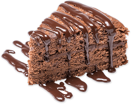 Torta De Chocolate Png - Кусок Торта Пнг (787x404), Png Download