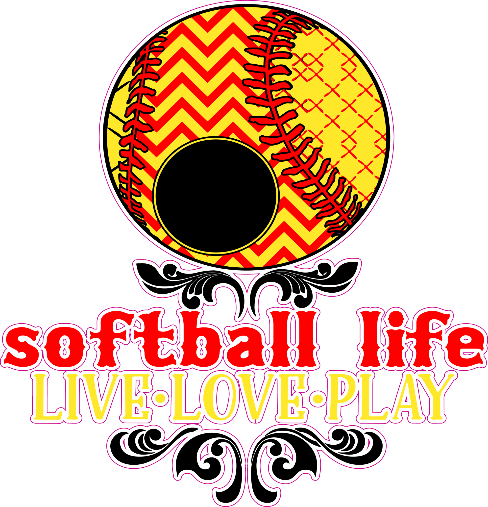 Baseball Softball Custom Transfers 2017 - Baseball (1972x2048), Png Download