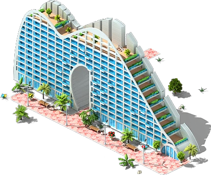 Fake Hills Residential Complex L2 - City Botanic Gardens (414x345), Png Download