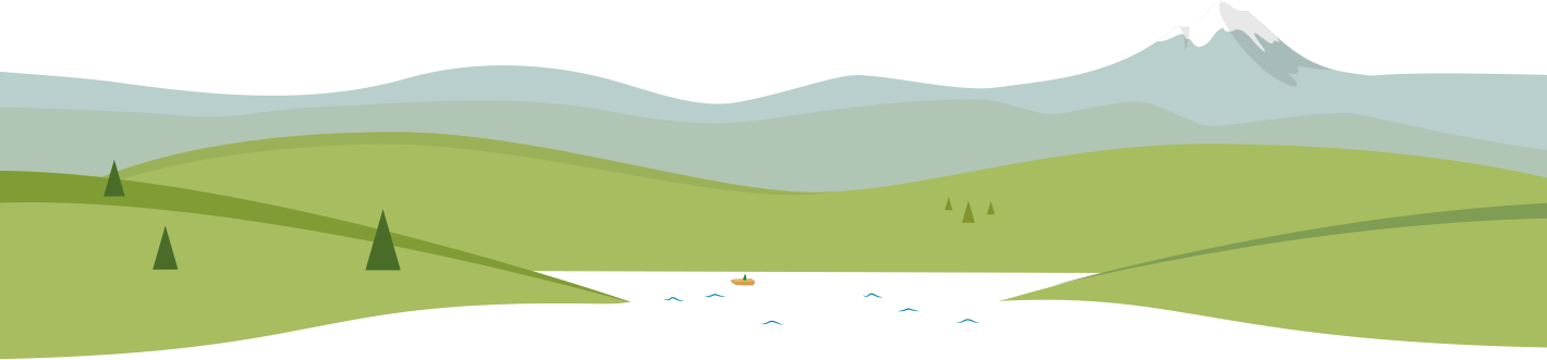 Green Hills Png Jpg Royalty Free Download - Illustration (1420x331), Png Download