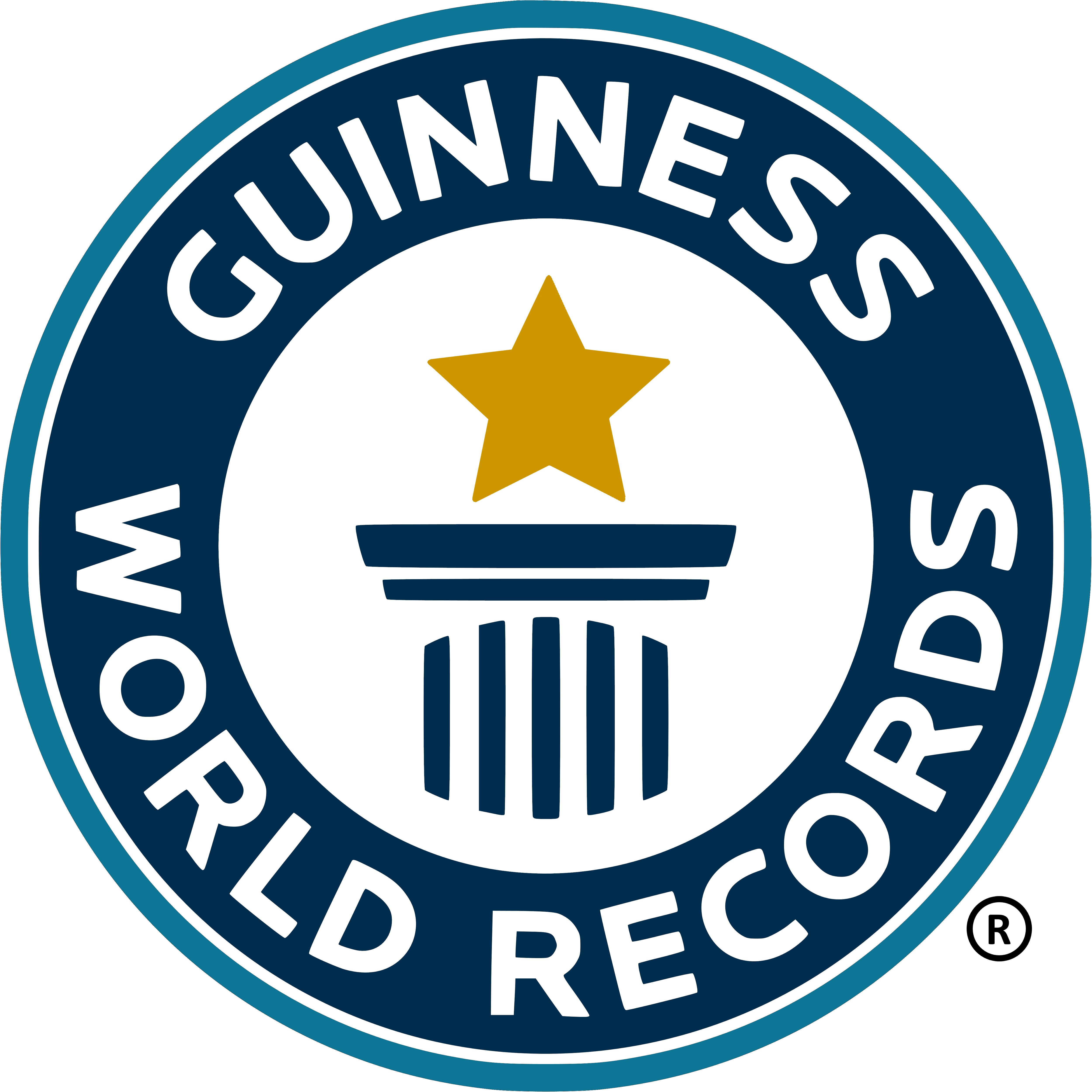 Guinness World Record Logo Png Image - World Record Guinness (5000x5000), Png Download