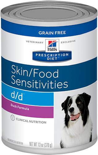 Pd Dd Canine Duck Formula Canned - Hill's Prescription Diet D D (500x500), Png Download