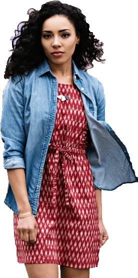 Craft Revival Dress - Dress (435x585), Png Download