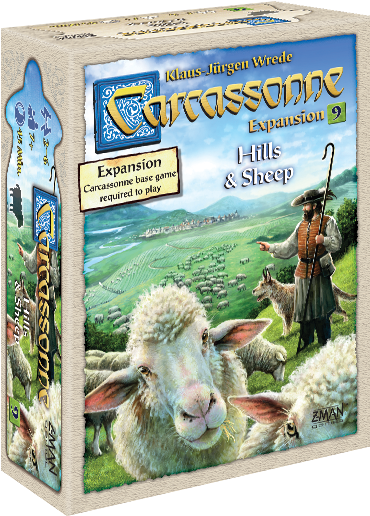 Carcassonne Game Hills And Sheep (520x520), Png Download