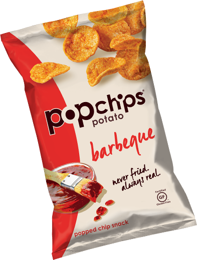 Through March 28th Or While Supplies Last, Ibotta Is - Popchips Barbeque Popped Potato Chips - 3.5 Oz. (393x520), Png Download