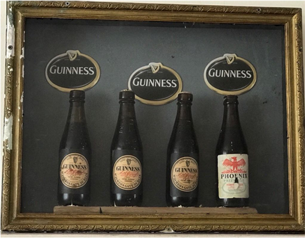 Vintage Guinness Bottle Display - Guinness (600x600), Png Download