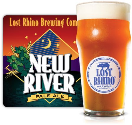 Picture - New River Pale Ale - Lost Rhino Brewing Company (513x557), Png Download