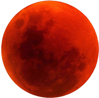 Blood Moon Transparent - Sphere (355x350), Png Download