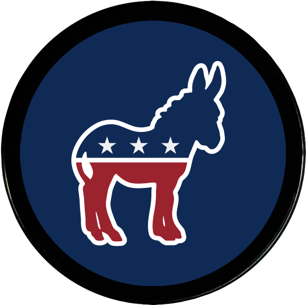 Democrat - Burro (600x600), Png Download