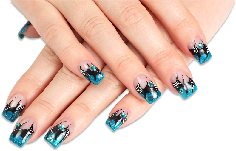 Nail Salon & Service - Nails Png (900x599), Png Download