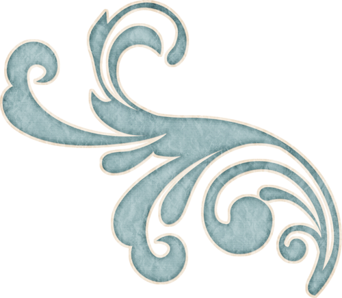 Jss Almostfall Swirl Blue 1 More - Figuras Arabes Para Caderin (500x435), Png Download