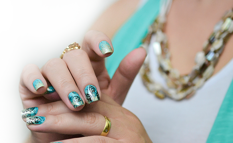 Salon Nails - Nail (814x502), Png Download