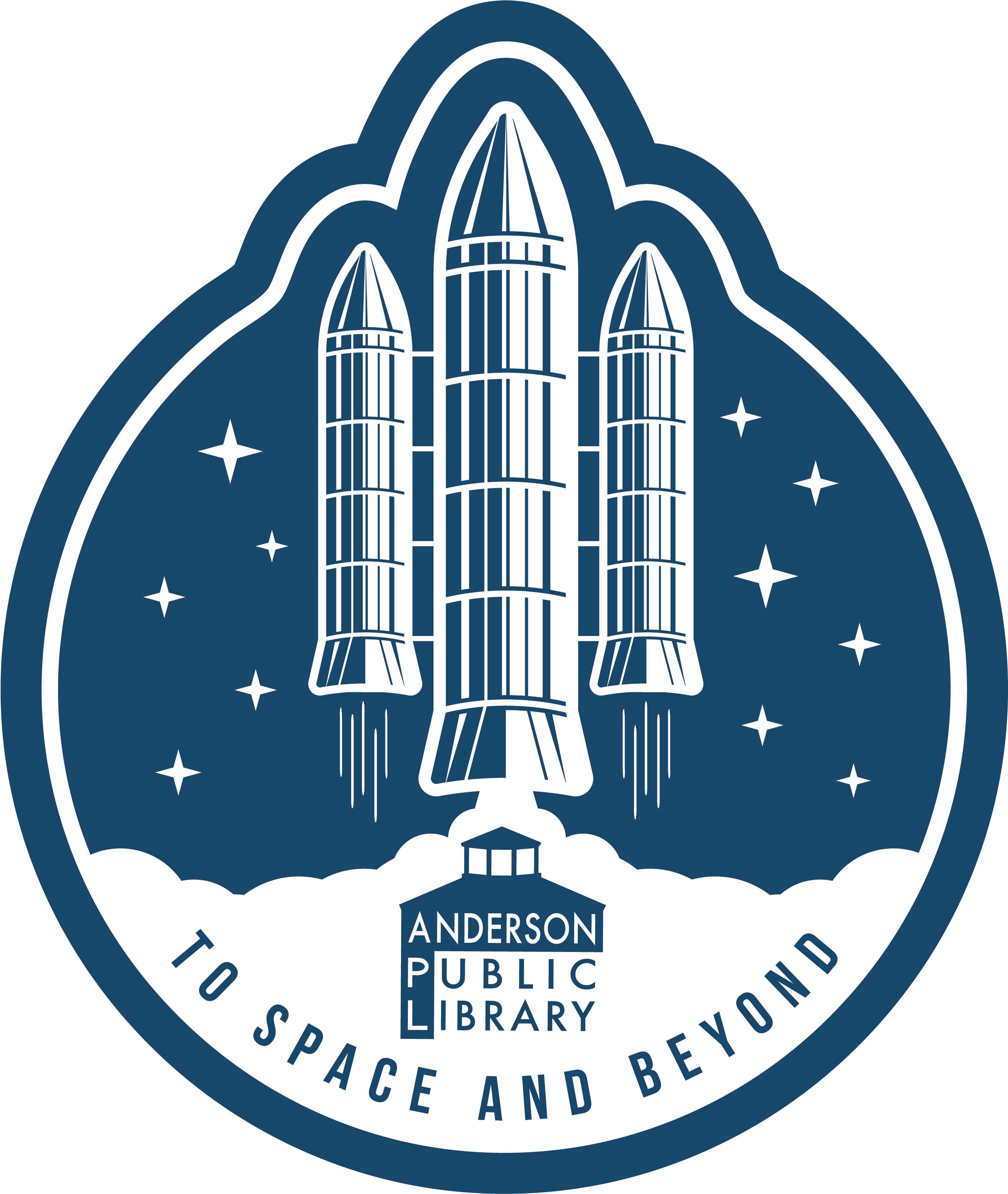 Blast Off With Ms Sherry For Apl's Space Camp Children, - Parche Astronauta Logo (4167x4167), Png Download