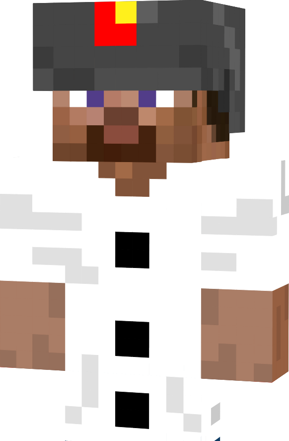 Steve In An Attempt At A Russian Hat And Labsuit - Fictional Character (582x887), Png Download