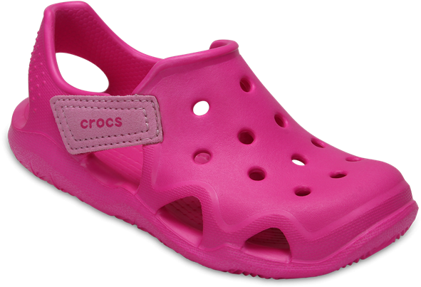 Croc Shoe Png - Crocs Kids Swiftwater Wave (600x860), Png Download
