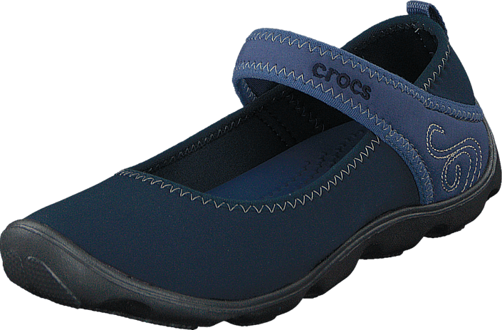 Duet Busy Day Mary Jane Gs Navy/graphite - Slip-on Shoe (705x463), Png Download