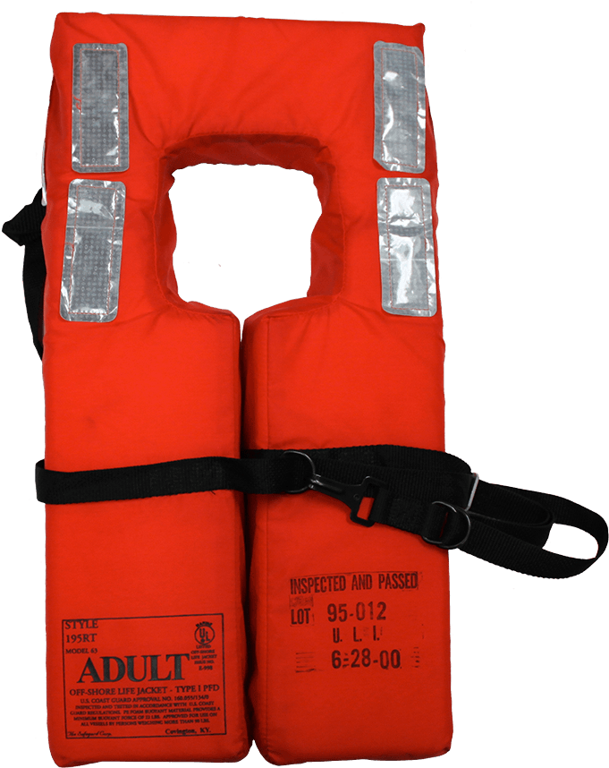 Type I Pfd - Offshore Life Jacket (700x863), Png Download