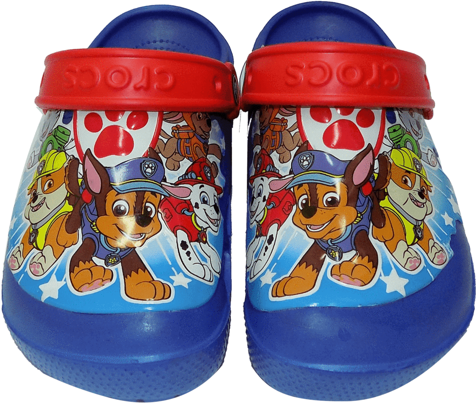 Crocs Paw Patrol With Lights - Crocs Funlab Paw Patrol Boys Clog (1024x933), Png Download