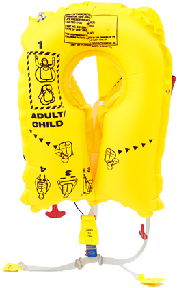 Switlik Av-35b Airline Style Life Vest - Adult Life Jacket Airline (310x450), Png Download