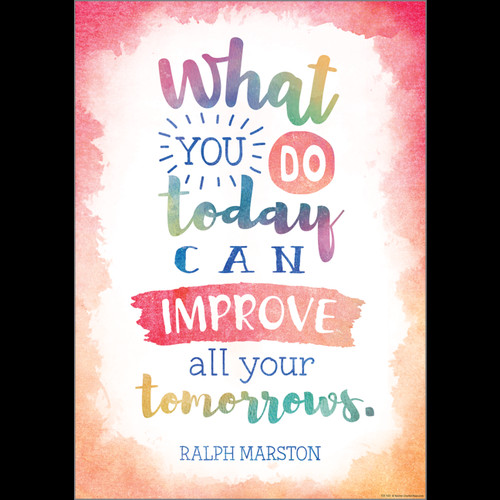 What You Do Today - Positive Poster (500x500), Png Download