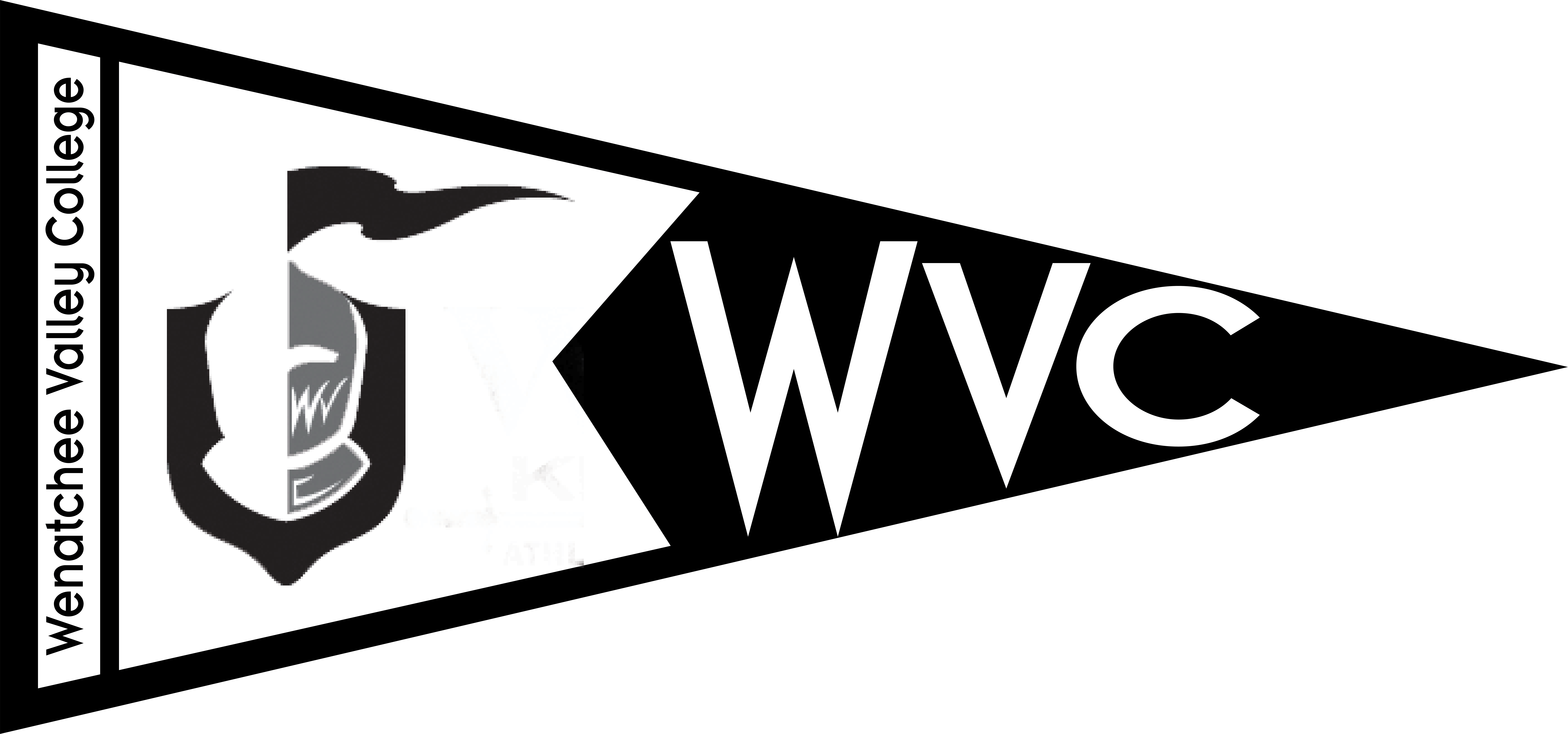 Wenatchee Valley College Pennant - Wenatchee Valley College Logo (10000x4682), Png Download