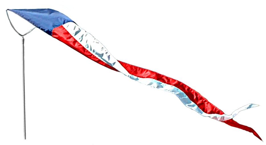 Patriotic Pennant Flag - Pennant Flag (974x564), Png Download
