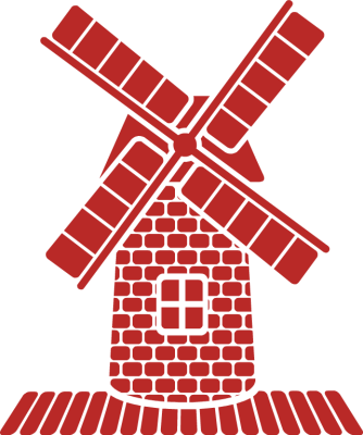Windmill Clipart - Dutch Windmill Transparent Background (334x400), Png Download