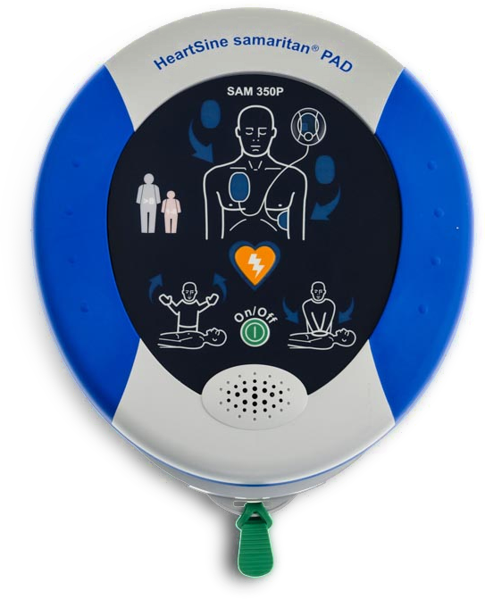 "the Ultimate Life Preserver Aed - Aed Samaritan Pad 350p (543x671), Png Download