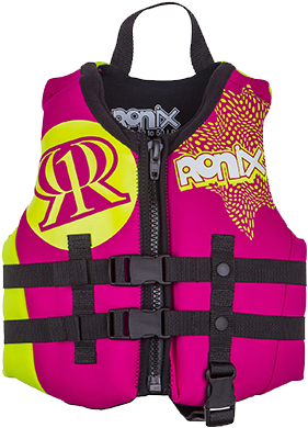 2018 Ronix August Girls Child- Cga Life Vest - Ronix Kids Life Vest (350x400), Png Download