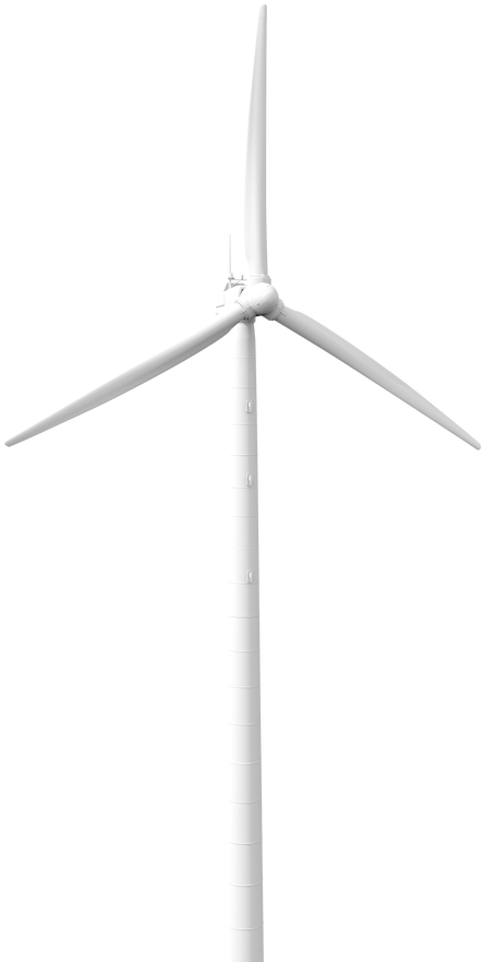 Wind Turbine (605x900), Png Download