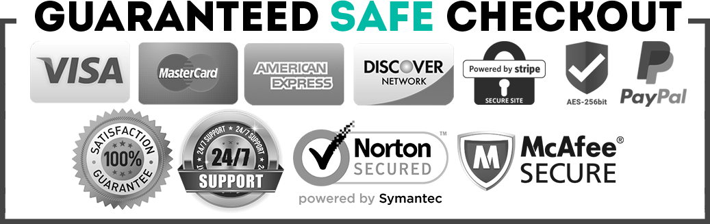 Add To Cart - Visa Mastercard American Express Secure Checkout (1037x327), Png Download