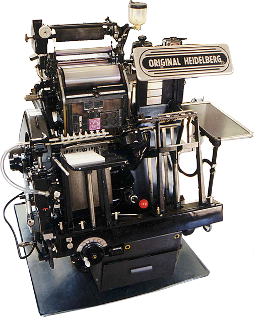 Heidelberg Press (504x630), Png Download