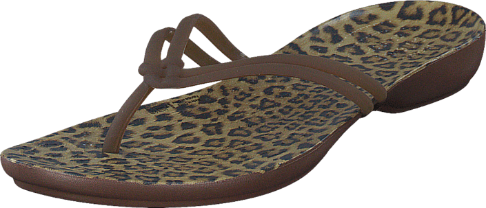 Crocs Women Crocs Isabella Graphic Flip W Leopard Women-akzkf - Crocs Classic Sandal K Youth Round Toe Synthetic Clogs (705x303), Png Download