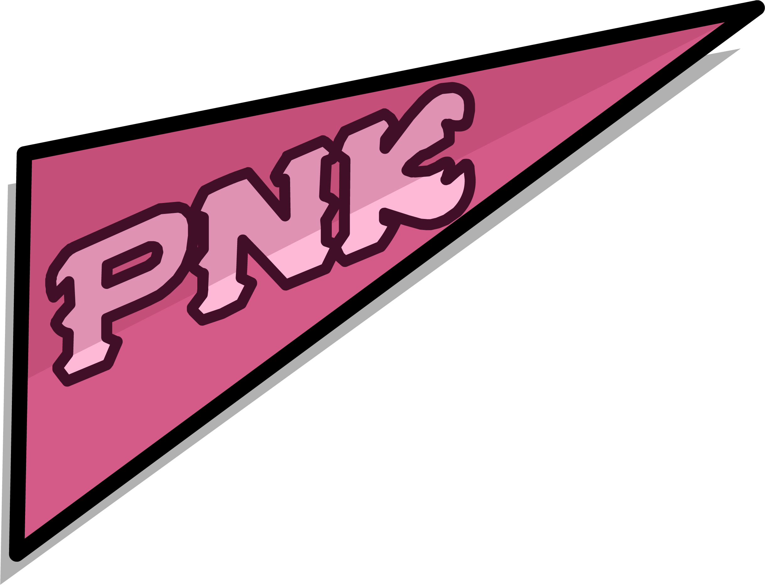 Pnk Pennant Sprite 002 - Portable Network Graphics (2439x1865), Png Download