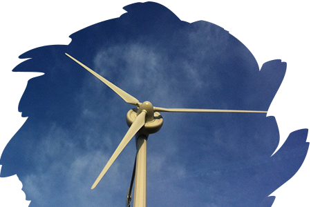 Small Windmills Can Make A Big Difference To Small - Turbine (450x300), Png Download