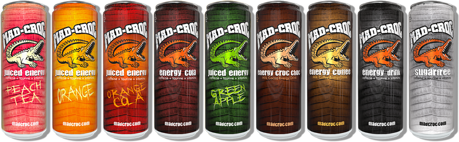 Drink Composite Master 2016 Flat - Mad Croc Energy Drink (950x299), Png Download