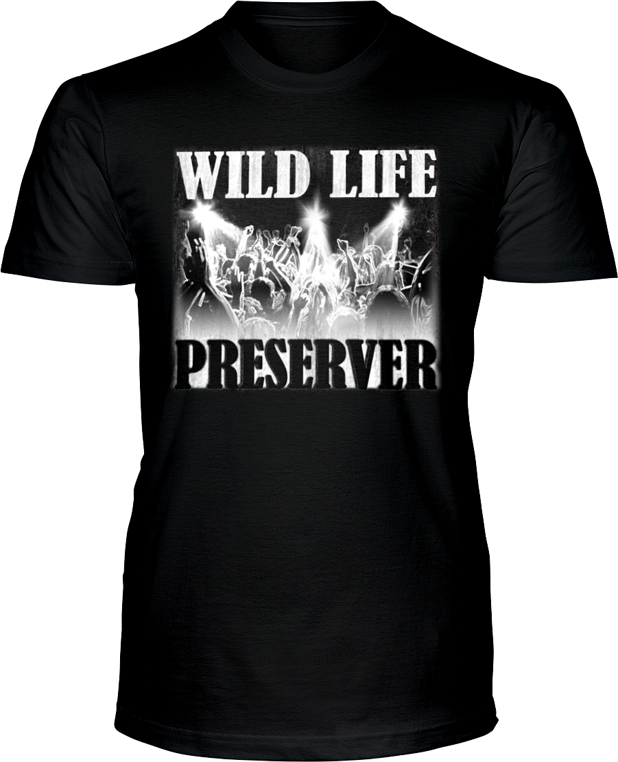 Wild Life Preserver - T Shirt Design Png (900x1125), Png Download