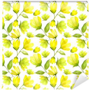 Floral Seamless Pattern Watercolor - Watercolor Painting (400x400), Png Download