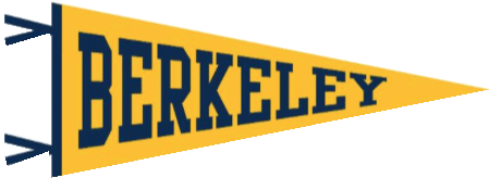 Cal Berkeley Pennant - Berkeley Pennant (612x612), Png Download