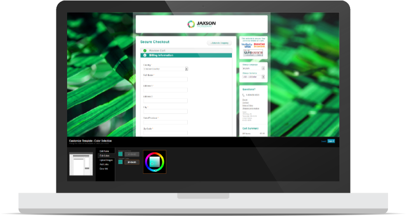 Customize - 2checkout Custom Checkout Page (865x470), Png Download