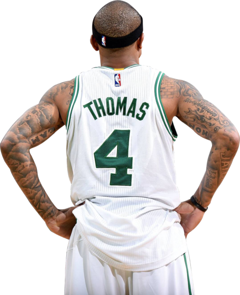 Share This Image - Boston Celtics Isaiah Thomas Autographed Jersey Coa (489x600), Png Download