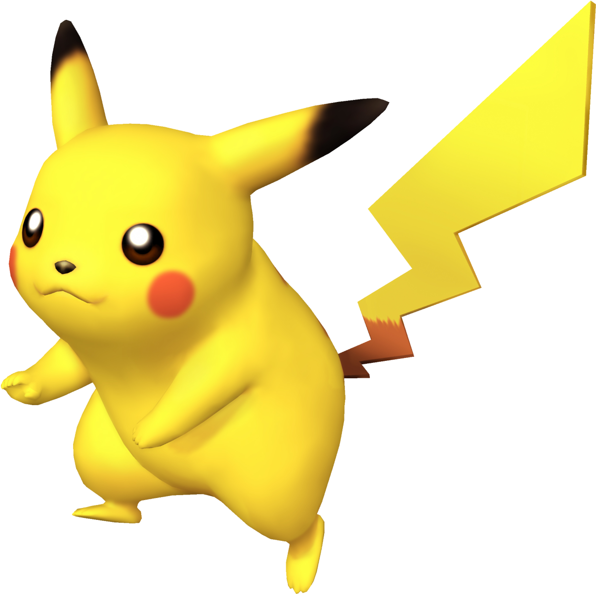 025pikachu Brawl - Super Smash Bros Pikachu Png (1280x1235), Png Download