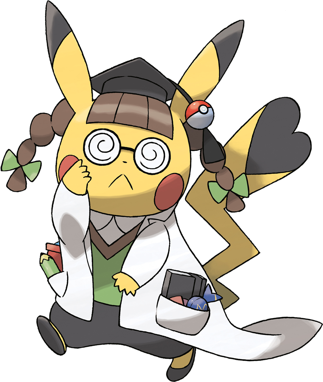 Doctor Pikachu - Cosplay Pikachu Omega Ruby (1280x1280), Png Download