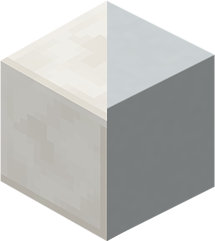 Quartz To White Concrete - White Concrete Vs Quartz Minecraft (500x500), Png Download
