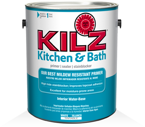 Kilz® Kitchen & Bath Primer - Kilz Kitchen And Bath Primer (530x530), Png Download